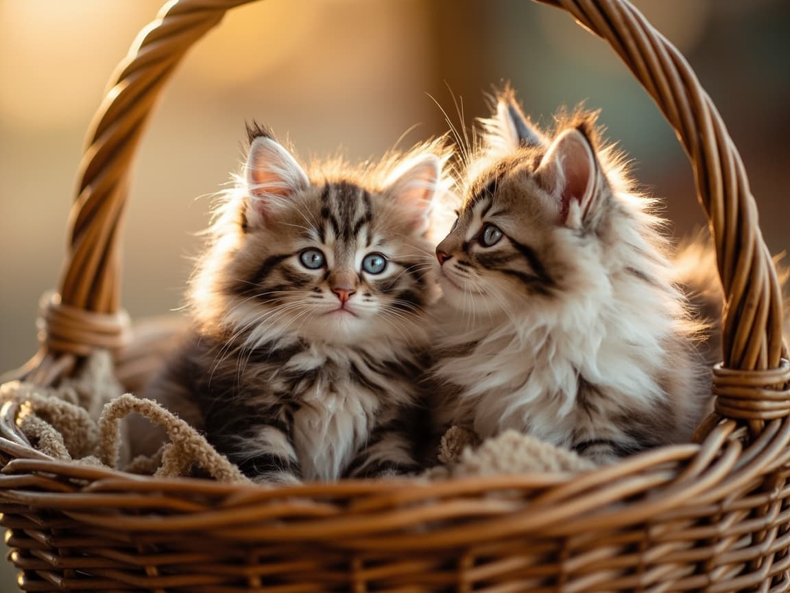 Chatons joueurs et câlins — galerie photos animaux