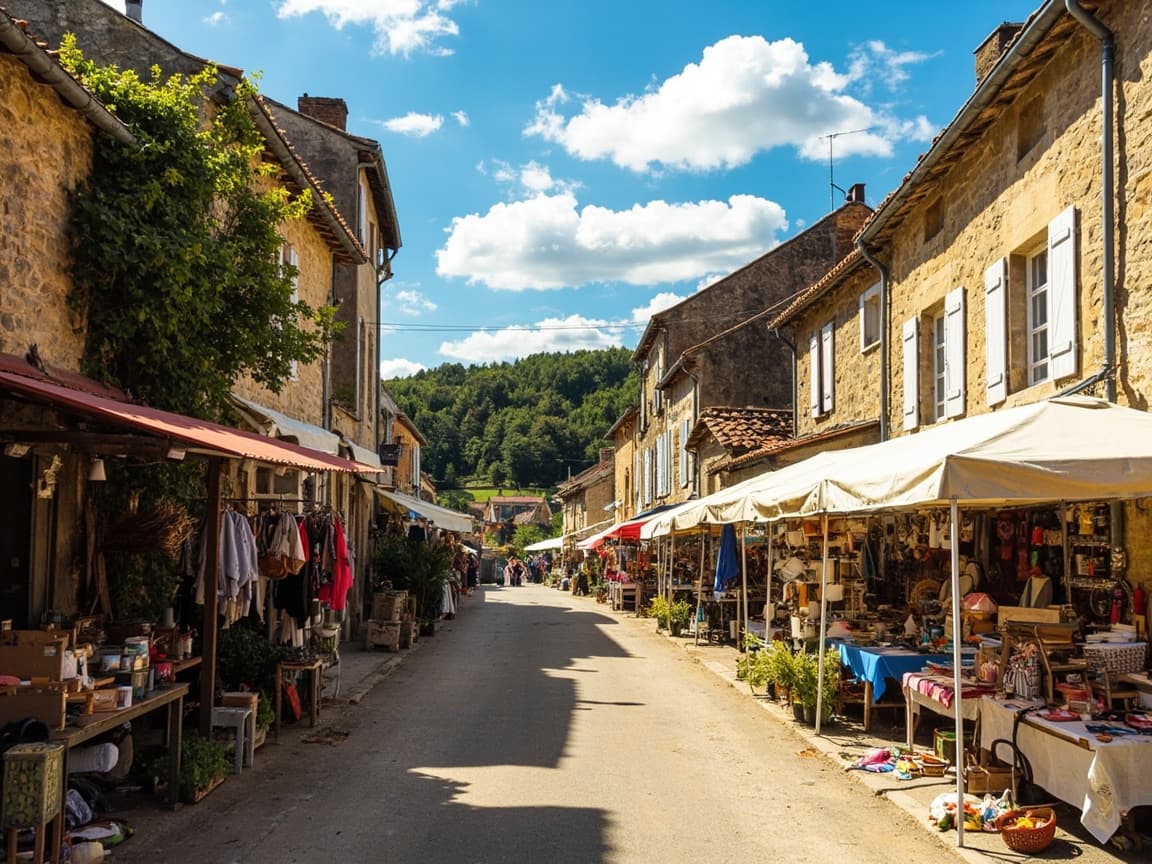 Village de Biran — vie rurale en Gascogne, Gers