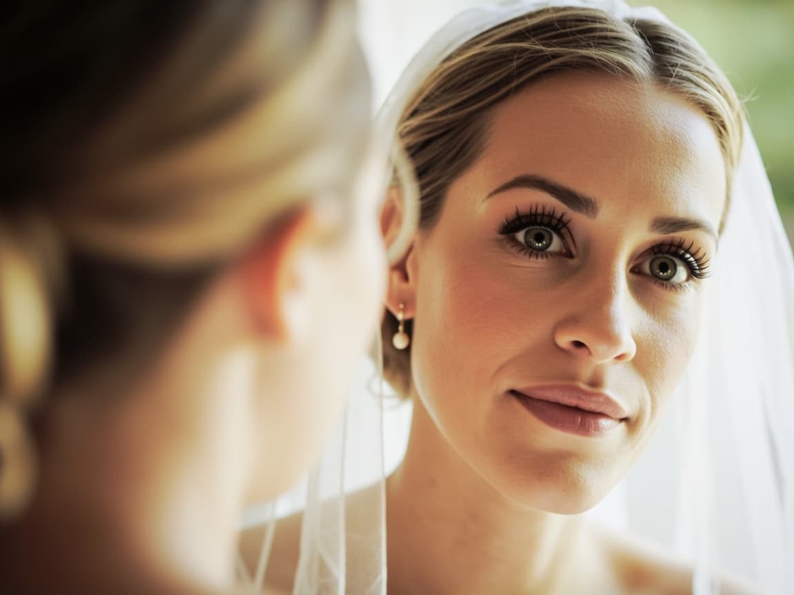 Photos coiffure de mariage — séance photos mariée dans le Gers